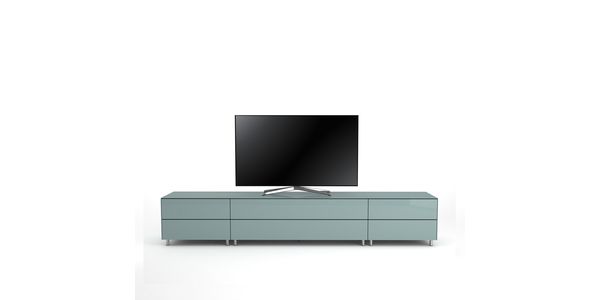 Meuble TV Design 260 cm Epure SALON K1 Verre Bleu Nordic