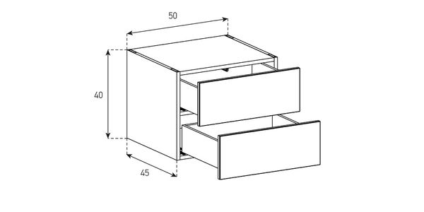 Table de Chevet Epure Morphée BS