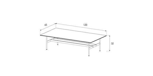 Table Basse Sonorous CT-SET-3-A