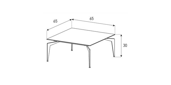 Table Basse Sonorous CT-SET2-BMR-B