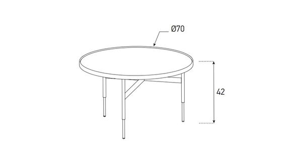 Table Basse Sonorous CT-SET4-A