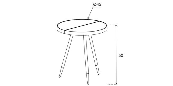 Table d'appoint Sonorous CT-SET PTC-B