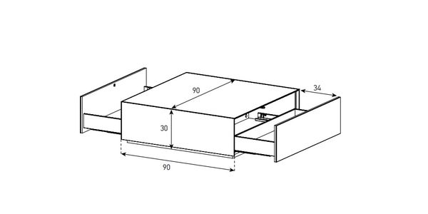 Table Basse Elements Sonorous ES91D