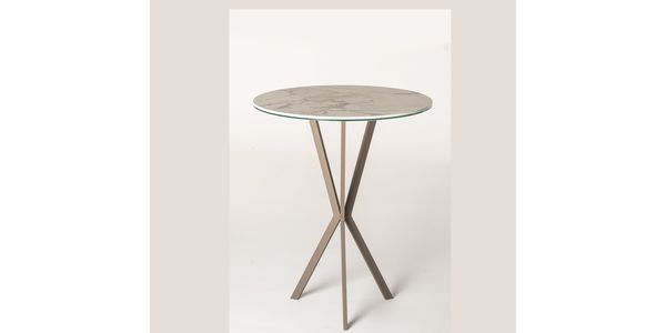 Table Bistro KARIN, Céramique, Dia 60 cm