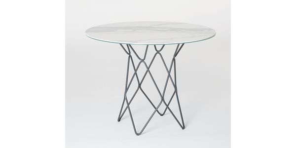 Table de Salle à Manger, LISE, Céramique, Dia 120cm