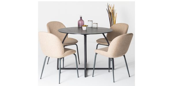 Table de Salle à Manger SAM, Céramique, Rond 100 cm