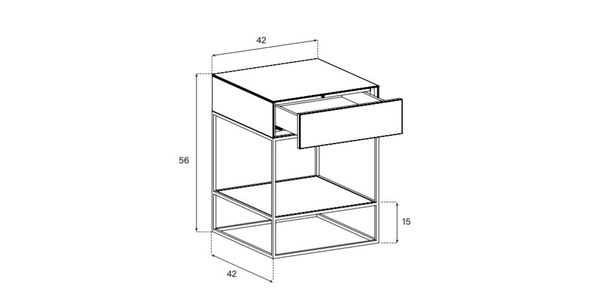 Table d'appoint Sonorous KL-42S