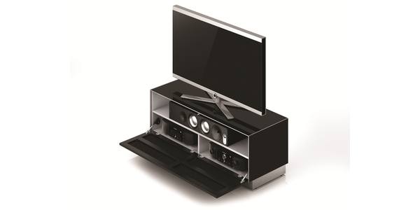 Meuble TV Sonorous Elements EX12-TS-2 Abattant tissu acoustique