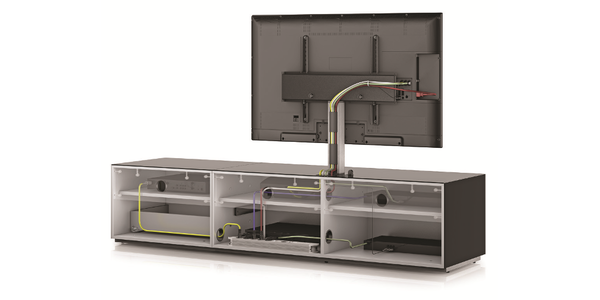 Sonorous Lowboard EX260-grp/blk-f/t, L=260cm