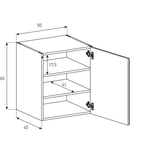 Buffet / Sideboard Sonorous Elements SB5064, H=60cm