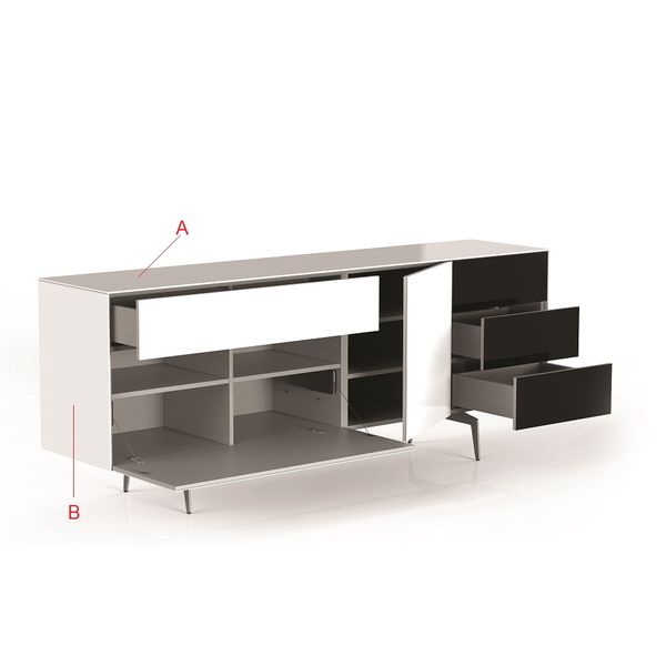 Plateau supérieur et Parois latérales pour votre combinaison Sonorous Elements