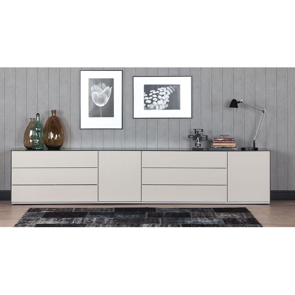 Buffet Sonorous Elements, Combinaison Sideboard SB-K8, B=300cm / H=63.5cm