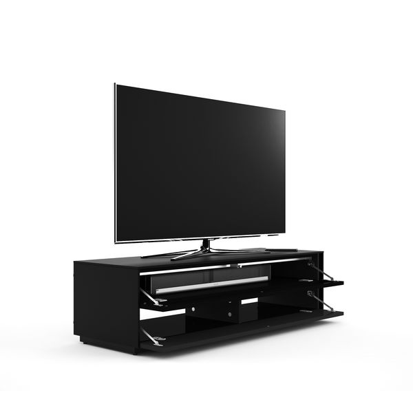 Meuble TV SoChiQ Soundbar, 120cm, Noir