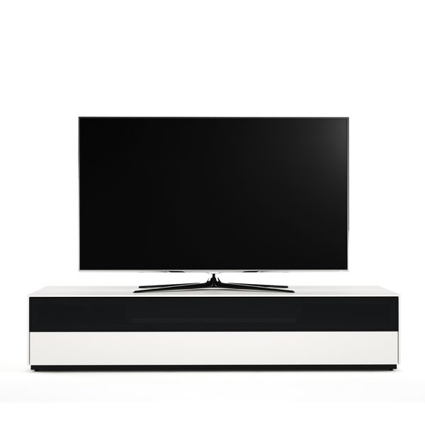 Meuble TV Blanc, SoChiQ Soundbar, 160cm
