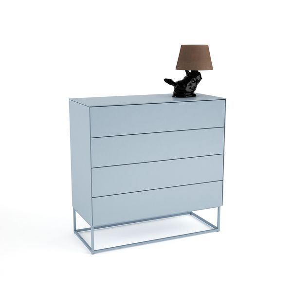 kommoden aus blau glas
