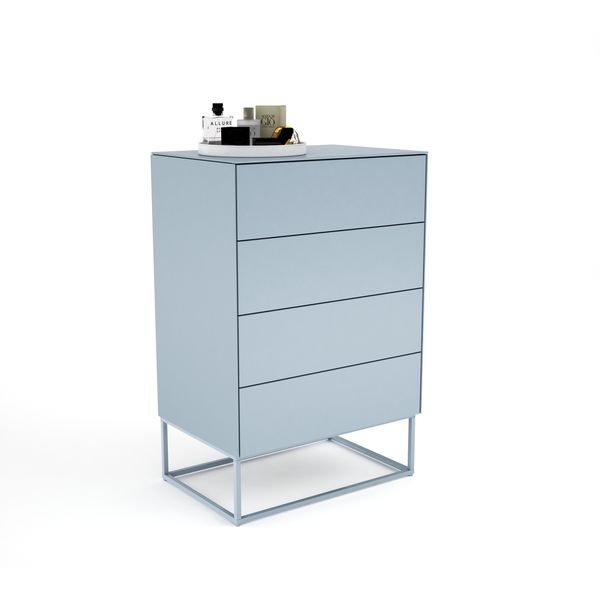 kommoden aus blau glas