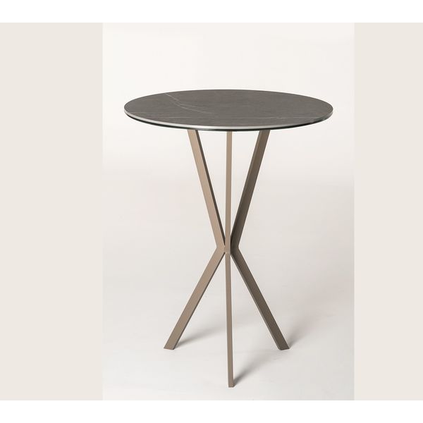 Table Bistro KARIN, Céramique, Dia 60 cm