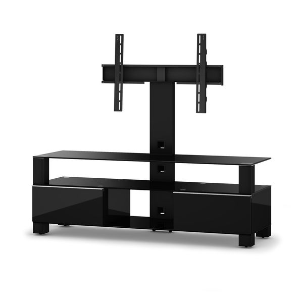 Meuble TV Sonorous md8143-B-BLK-BLK